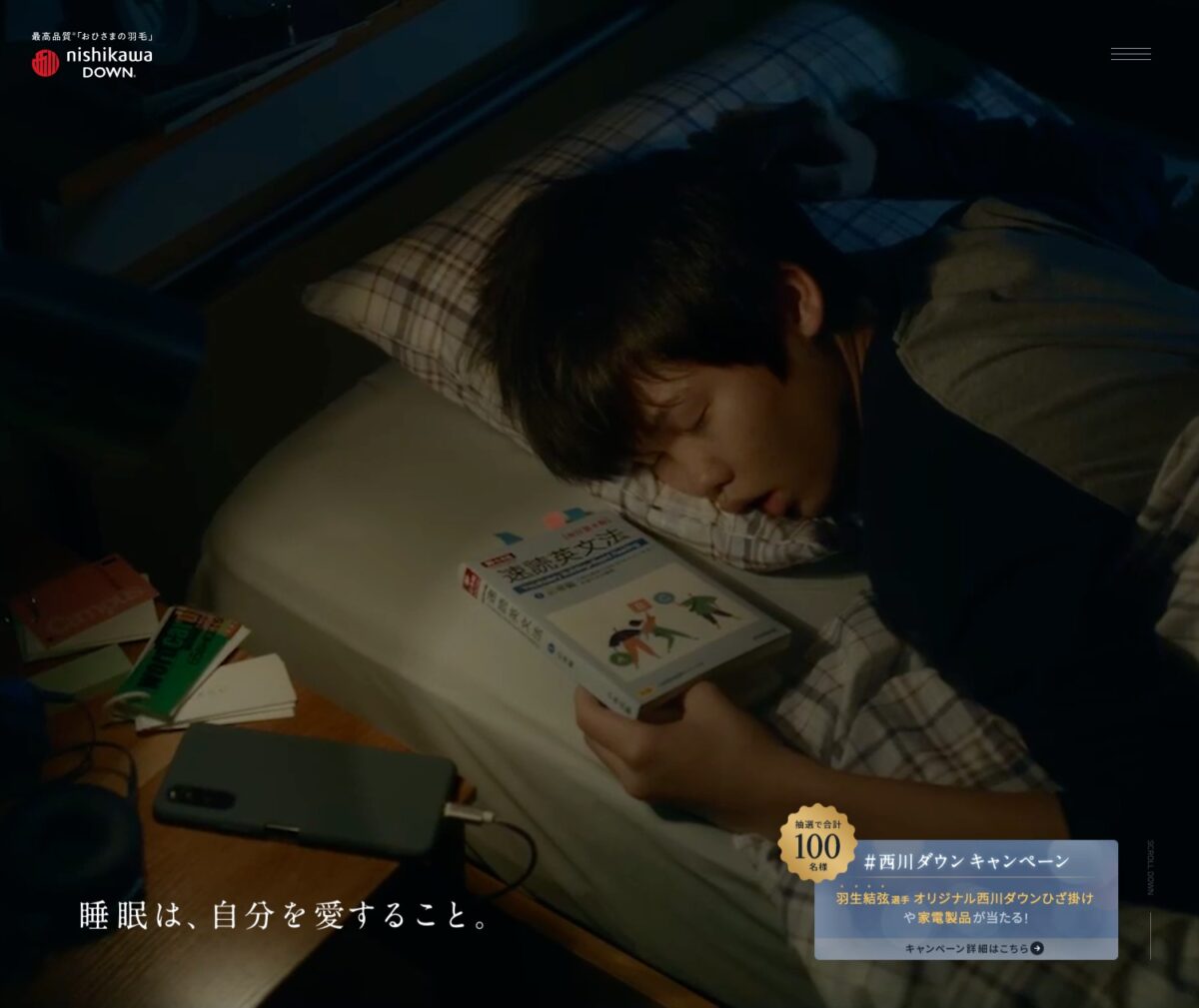nishikawa DOWN | 西川公式サイト