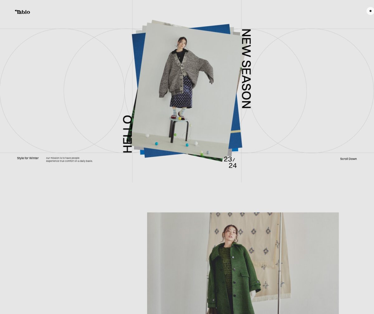 2023 WINTER COLLECTION – 靴下屋
