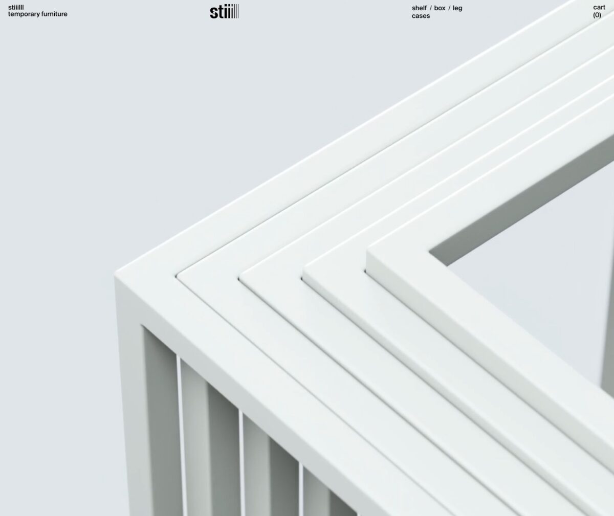 stiiilll 仮設家具ブランド