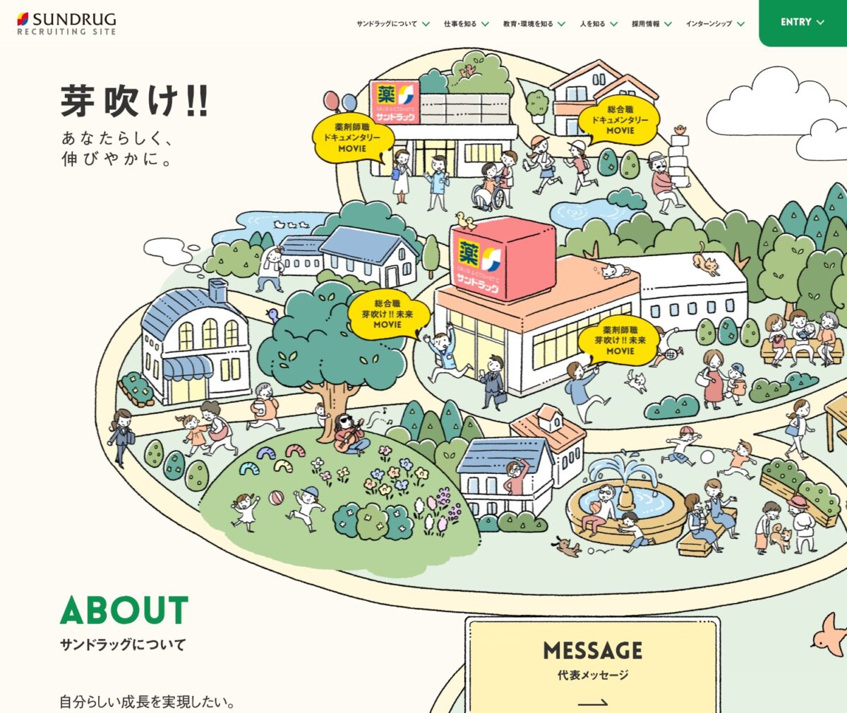 株式会社サンドラッグ 採用サイト